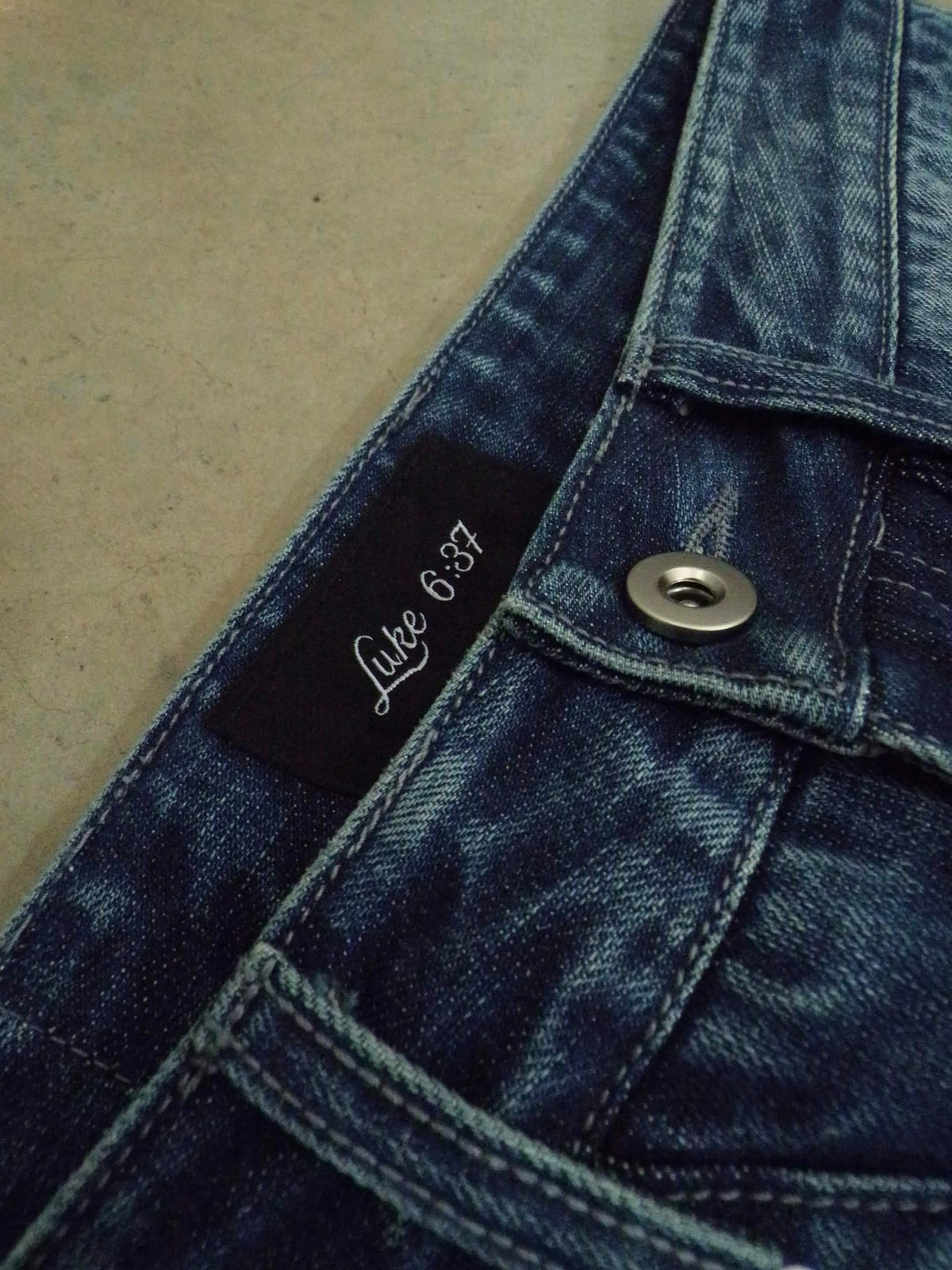 Cobalt Summit - Bootcut Washed/ Distressed 15oz Selvedge Denim