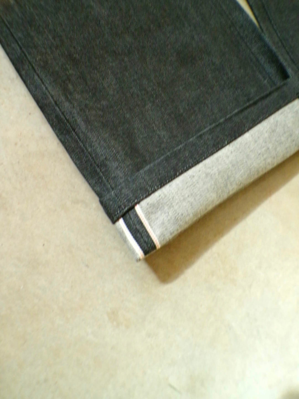 Obsidian Peak - Bootcut 15oz Black Slub Raw Selvedge Denim